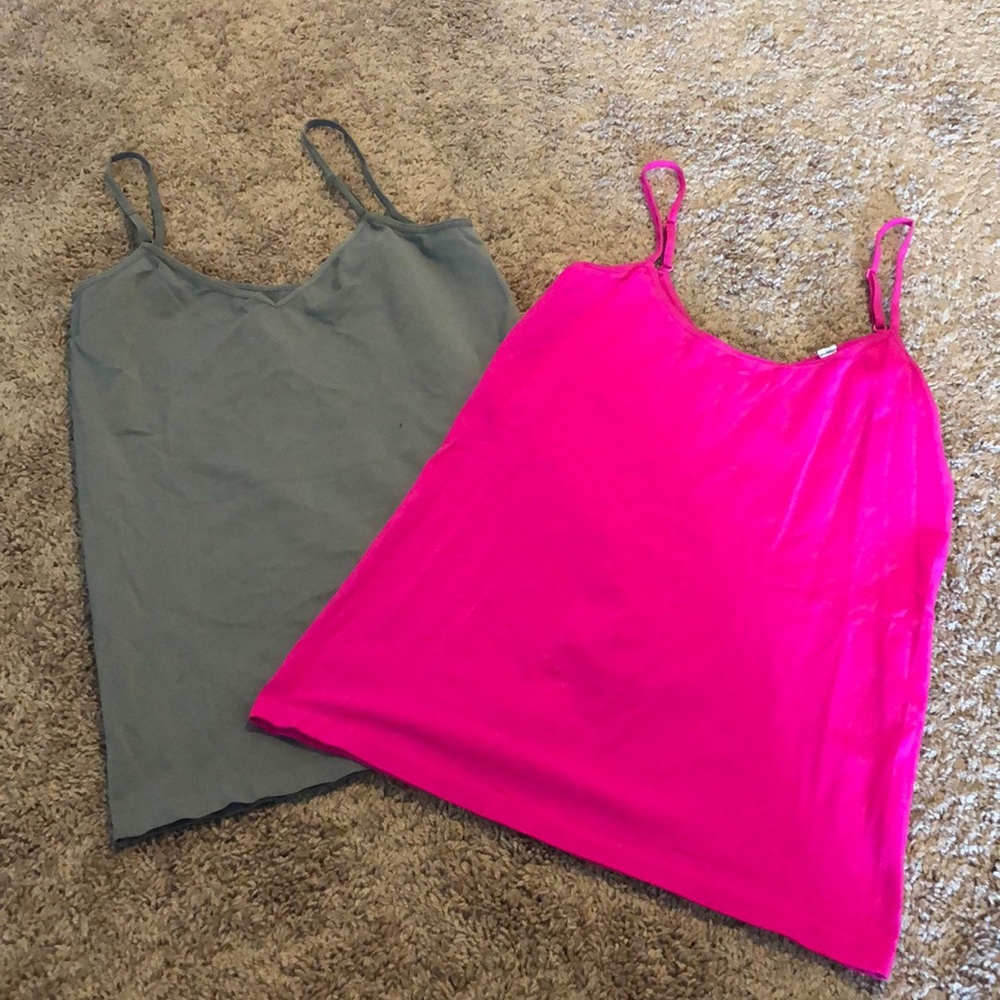Set of Charlotte Russe Reversible Tanks
